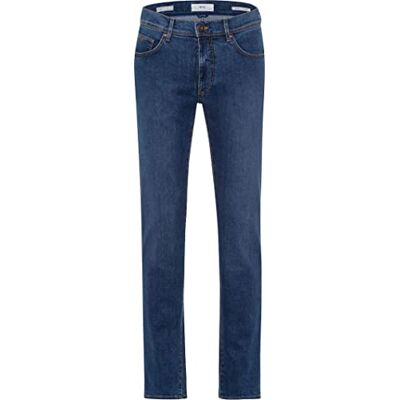 Brax Cadiz-stil jeans för herr, Färg: Begagnad blå, 44W / 30L Brax Cadiz-stil jeans för herr, Färg: Begagnad blå, 44W / 30L