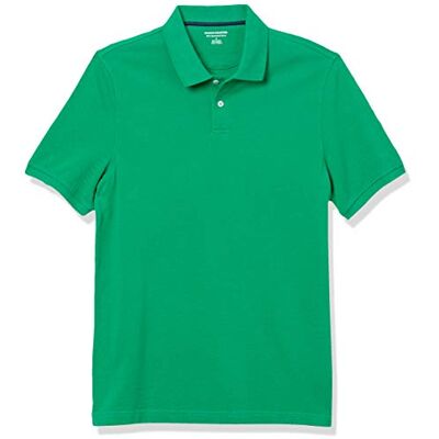 Amazon Essentials Men's Pikétröja i smal passform i bomull, Grön, XXL Amazon Essentials Men's Pikétröja i smal passform i bomull, Grön, XXL