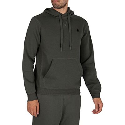G-STAR RAW Premium Core Hdd Sw Ls herr Tröja med huva, Grå (grafit C235/996), XL G-STAR RAW Premium Core Hdd Sw Ls herr Tröja med huva, Grå (grafit C235/996), XL