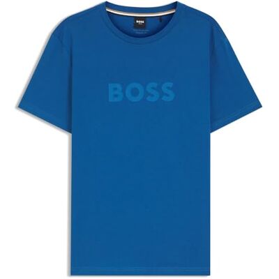 Boss Herr Beach_T_Shirt, Öppen blå 462, M Boss Herr Beach_T_Shirt, Öppen blå 462, M
