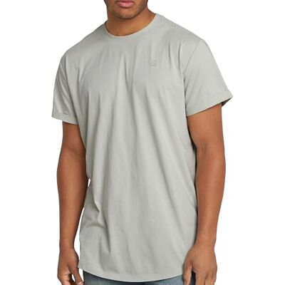 G-STAR RAW G-STAR Lash T-shirts för män, Grå (Gs Mercury D16396-b353-g987), S G-STAR RAW G-STAR Lash T-shirts för män, Grå (Gs Mercury D16396-b353-g987), S