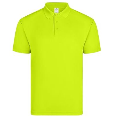 Mukua PS160U Bogan; pikétröja unisex kortärmad; Fluorgul färg; storlek 3XL, Fluorgul, 3XL Mukua PS160U Bogan; pikétröja unisex kortärmad; Fluorgul färg; storlek 3XL, Fluorgul, 3XL