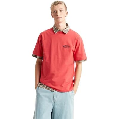 Vans Double Standard SS Tee, Crimson Haze, S, Crimson Haze, S Vans Double Standard SS Tee, Crimson Haze, S, Crimson Haze, S