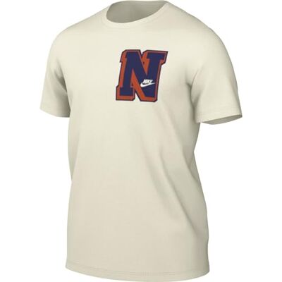 NIKE Men's Top M NSW Tee Club Ssnl Lbr, Sail, FV3772-133, XL NIKE Men's Top M NSW Tee Club Ssnl Lbr, Sail, FV3772-133, XL