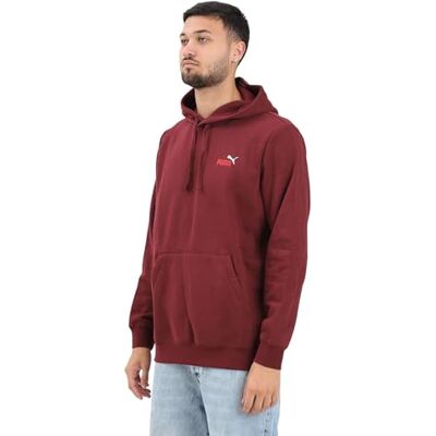 PUMA herr Ess 2 färg Small No. 1 Logo Hoodie Fl Huvtröjor (förpackning med 1) PUMA herr Ess 2 färg Small No. 1 Logo Hoodie Fl Huvtröjor (förpackning med 1)