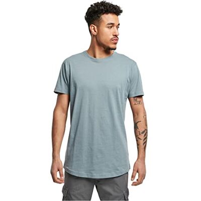 Urban Classics herr T-tröja Shaped Long Tee, DustyBlue, XS Urban Classics herr T-tröja Shaped Long Tee, DustyBlue, XS