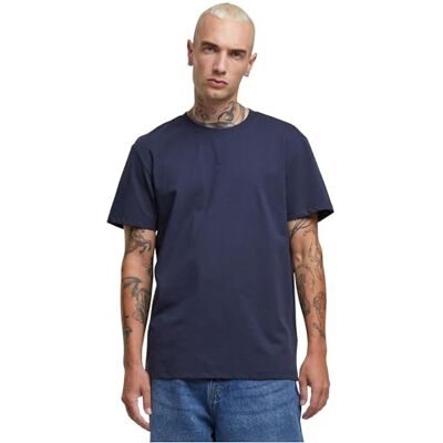 Urban Classics T-shirt för män, Sorona regular, klassisk t-shirt för män, storlekar S – 5XL, marinblå, L Urban Classics T-shirt för män, Sorona regular, klassisk t-shirt för män, storlekar S – 5XL, marinblå, L