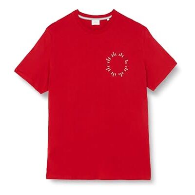 s.Oliver Sales GmbH & Co. KG/ T-shirt för män kortärmad t-shirt kortärmad, röd, XXL s.Oliver Sales GmbH & Co. KG/ T-shirt för män kortärmad t-shirt kortärmad, röd, XXL