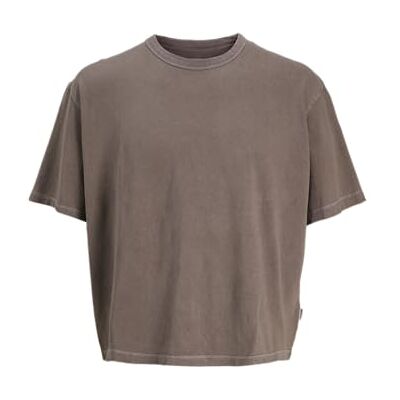 JACK & JONES Jorporto Pigment Tee Ss Crew Neck, Djup mullvaden, L JACK & JONES Jorporto Pigment Tee Ss Crew Neck, Djup mullvaden, L