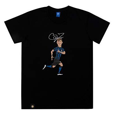 Inter Unisex T-shirt Characters Barella Black Edition T-shirt Inter Unisex T-shirt Characters Barella Black Edition T-shirt