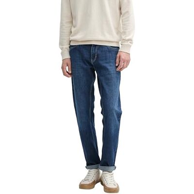 TOM TAILOR herr vanliga avsmalnande jeans, 10119 – Used Mid Stone Blue Denim, 30W / 30L TOM TAILOR herr vanliga avsmalnande jeans, 10119 – Used Mid Stone Blue Denim, 30W / 30L