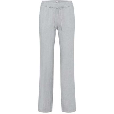 Brax Style Farina Wide Benform i 100% linne, 09 Grå melerad, 36W x 32L Brax Style Farina Wide Benform i 100% linne, 09 Grå melerad, 36W x 32L