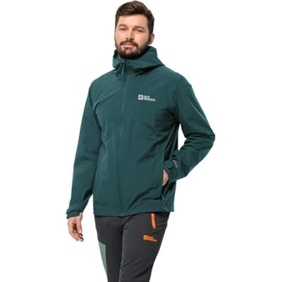 Jack Wolfskin Robury 2L JK M Jacka, smaragd, XXL herr, eméraude, XXL Jack Wolfskin Robury 2L JK M Jacka, smaragd, XXL herr, eméraude, XXL