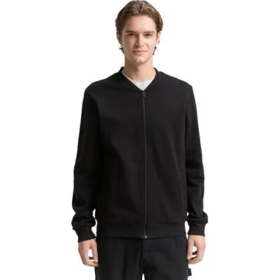 TOM TAILOR Denim herr sweatjacka, 29999 Svart, XXL TOM TAILOR Denim herr sweatjacka, 29999 Svart, XXL