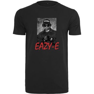 Tee T-shirt för män Eazy E logotyp, svart, XXL Tee T-shirt för män Eazy E logotyp, svart, XXL
