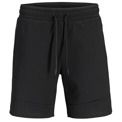 JACK & JONES Jpstgordon Base Sweat Shorts SRT Sn, svart, M JACK & JONES Jpstgordon Base Sweat Shorts SRT Sn, svart, M