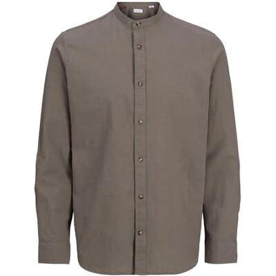 JACK & JONES JJESUMMER band skjorta LS SN, Falk, S JACK & JONES JJESUMMER band skjorta LS SN, Falk, S