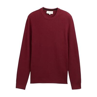 TOM TAILOR herrtröja, 30315 – Bourgogne Melange, S TOM TAILOR herrtröja, 30315 – Bourgogne Melange, S