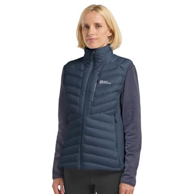 Jack Wolfskin ROUTEBURN PRO INS VEST W, midnight sky, L Jack Wolfskin ROUTEBURN PRO INS VEST W, midnight sky, L