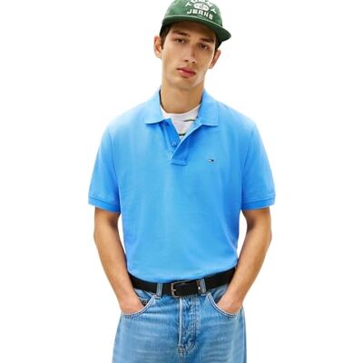 Tommy Jeans herr TJM Reg Ess Polo Ext DM0DM22711 S/S Polo, blå (Blue Twilight), XL Tommy Jeans herr TJM Reg Ess Polo Ext DM0DM22711 S/S Polo, blå (Blue Twilight), XL