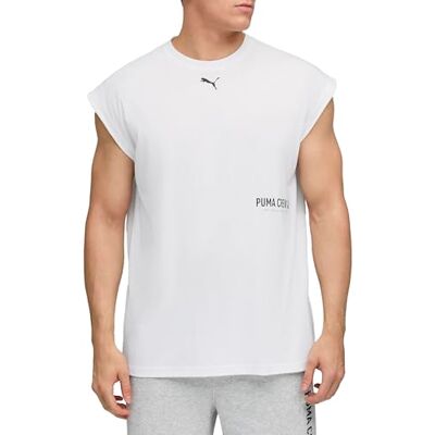 PUMA Unisex M grafisk Cutoff Tank T-shirts (paket med 1) PUMA Unisex M grafisk Cutoff Tank T-shirts (paket med 1)