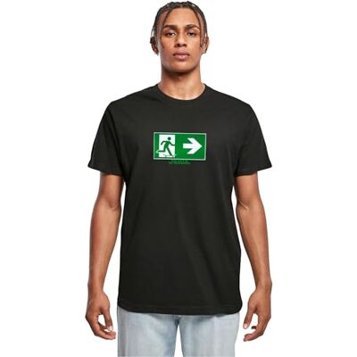 Skate Exit Tee män svart S, svart, S Skate Exit Tee män svart S, svart, S