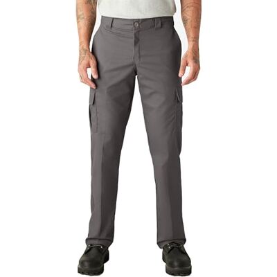 Dickies mäns Regular Straight Flex Twill Cargohose Byxa, Pebble Grey, 44 W x 32 L, Stengrå, 44W X 32L Dickies mäns Regular Straight Flex Twill Cargohose Byxa, Pebble Grey, 44 W x 32 L, Stengrå, 44W X 32L
