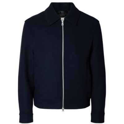 SELECTED FEMME Herr Slhphilip Lano JKT Noos, Sky Captain, xx_l, Sky Captain, XXL SELECTED FEMME Herr Slhphilip Lano JKT Noos, Sky Captain, xx_l, Sky Captain, XXL