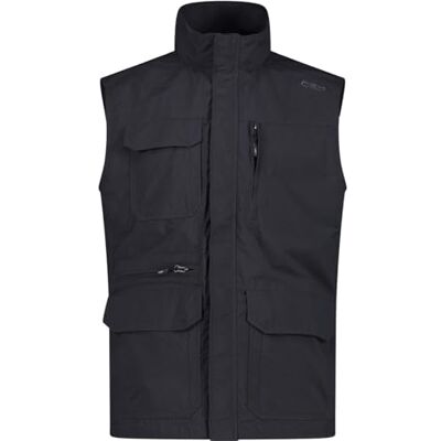 CMP Vest i nylon Traspirante Con Spaziose Tasche herrjacka CMP Vest i nylon Traspirante Con Spaziose Tasche herrjacka