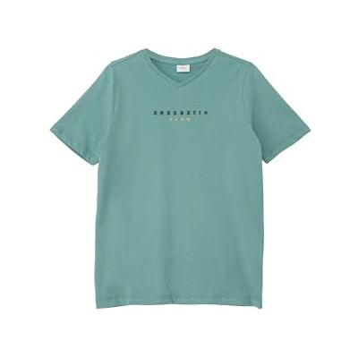 s.Oliver Pojkar t-shirt med tryck fram, Petrol 6553, M s.Oliver Pojkar t-shirt med tryck fram, Petrol 6553, M