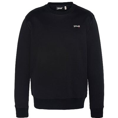 Schott NYC SWCASUAL1 sweatshirt svart M, svart, M Schott NYC SWCASUAL1 sweatshirt svart M, svart, M