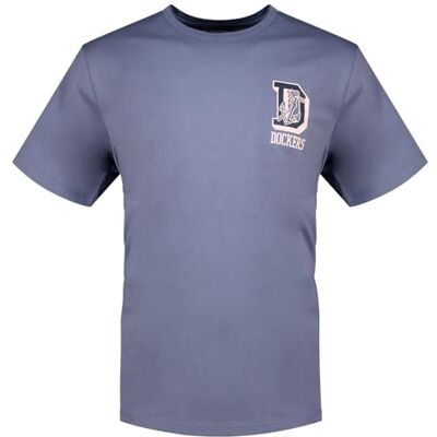 Dockers Men's Tees Graphic Tee, varsity emblem folkstone grå, XL Dockers Men's Tees Graphic Tee, varsity emblem folkstone grå, XL
