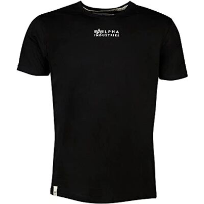 Alpha Industries Organics EMB T T-Shirt, Herrkläder, för män Organic Black Alpha Industries Organics EMB T T-Shirt, Herrkläder, för män Organic Black