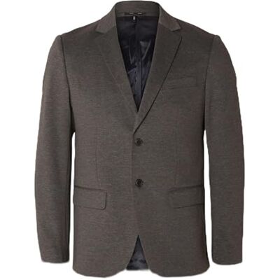 SELECTED HOMME Man Blazer Jersey, Choklad tårta, 56 SELECTED HOMME Man Blazer Jersey, Choklad tårta, 56