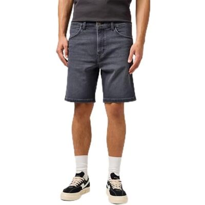 Wrangler herr jeansshorts avslappnad passform, skymning, 33W Wrangler herr jeansshorts avslappnad passform, skymning, 33W
