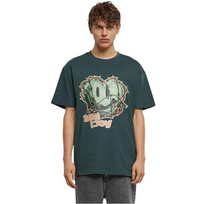 Tee herr utan krage T-shirt, grön, M, Flaskgrön, M Tee herr utan krage T-shirt, grön, M, Flaskgrön, M