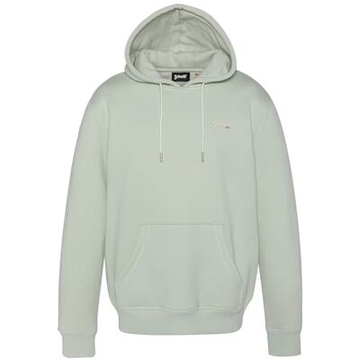 Schott NYC Huvtröja med Schott-broderi, SWCASUAL2, Färg: grön, XS Schott NYC Huvtröja med Schott-broderi, SWCASUAL2, Färg: grön, XS