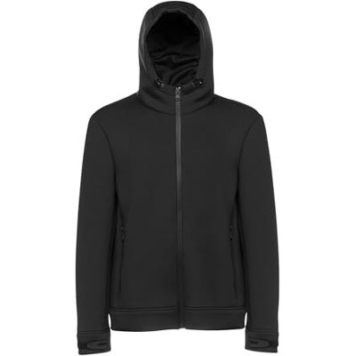 Geox Man M tröja fleece svart S_EU, svart, S Geox Man M tröja fleece svart S_EU, svart, S