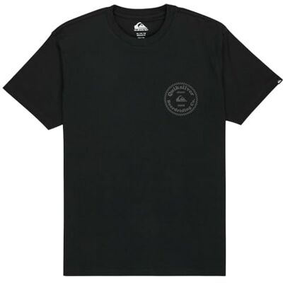 Quiksilver Ride Out SS T-shirt herr, svart, S Quiksilver Ride Out SS T-shirt herr, svart, S
