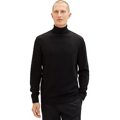 TOM TAILOR herrtröja, 29999-svart, 3XL TOM TAILOR herrtröja, 29999-svart, 3XL
