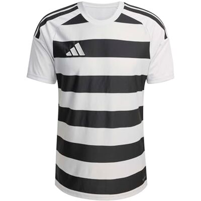 adidas herr Hooped26 Jersey Shirt, team light grey/black, M adidas herr Hooped26 Jersey Shirt, team light grey/black, M