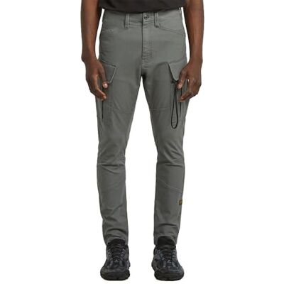 G-STAR RAW G-STAR herr dragkedja ficka 3D smal cargohose 2.0 byxor, grå (Gs Grey D24307-e172-1260), 35 W/32 L, Grå (Gs Grå D24307-e172-1260), 35W x 32L G-STAR RAW G-STAR herr dragkedja ficka 3D smal cargohose 2.0 byxor, grå (Gs Grey D24307-e172-1260), 35 W/32 L, Grå (Gs Grå D24307-e172-1260), 35W x 32L