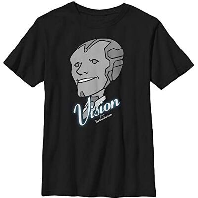 Marvel Vision Grins, svart, XS för pojkar, svart, XS Marvel Vision Grins, svart, XS för pojkar, svart, XS