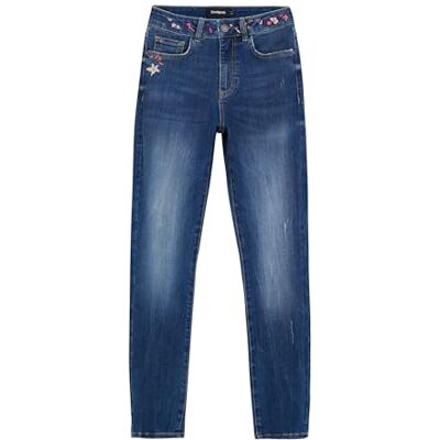 Desigual Denim_Pinky, 5053 denim medium tvätt, 38, Blå, 36 Desigual Denim_Pinky, 5053 denim medium tvätt, 38, Blå, 36