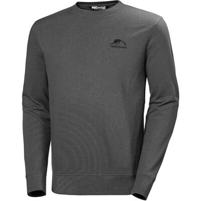 Helly Hansen Nord Graphic Crew herrtröja, 982 Ebenholts, S Helly Hansen Nord Graphic Crew herrtröja, 982 Ebenholts, S