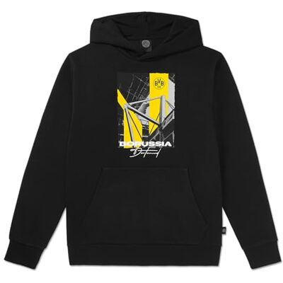 Dortmund Borussia unisex BVB Matchday huvtröja svart huvtröja (1-pack) Dortmund Borussia unisex BVB Matchday huvtröja svart huvtröja (1-pack)