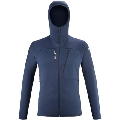 MILLET Lokka III fleece huvtröja herrjacka MILLET Lokka III fleece huvtröja herrjacka
