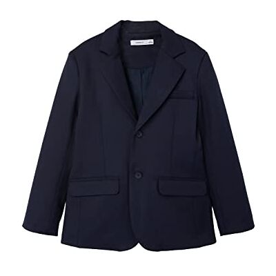 NAME IT Boy's NKMRIRAMEL Blazer NOOS kavaj, Dark Safire, 146 NAME IT Boy's NKMRIRAMEL Blazer NOOS kavaj, Dark Safire, 146
