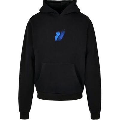 Tee unisex Le Papillon Heavy Oversize Hoody, svart, M plus size Tee unisex Le Papillon Heavy Oversize Hoody, svart, M plus size