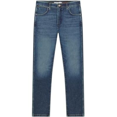 Wrangler herrjeans Larston, Slim Tapered Fit, Tapered Leg, Marine Tint, 33W / 34L Wrangler herrjeans Larston, Slim Tapered Fit, Tapered Leg, Marine Tint, 33W / 34L
